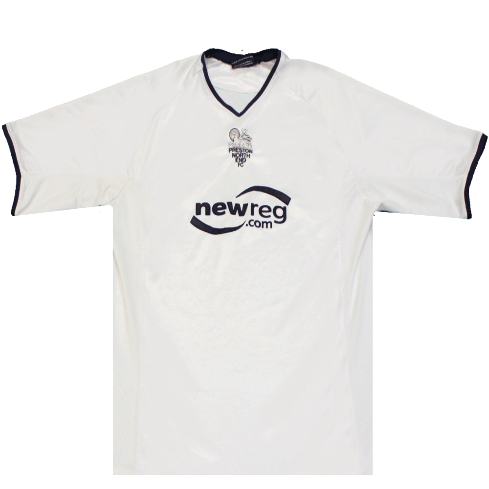 Preston North End 2002 - 2003 Home Shirt (Excellent) L - Popular trends empire