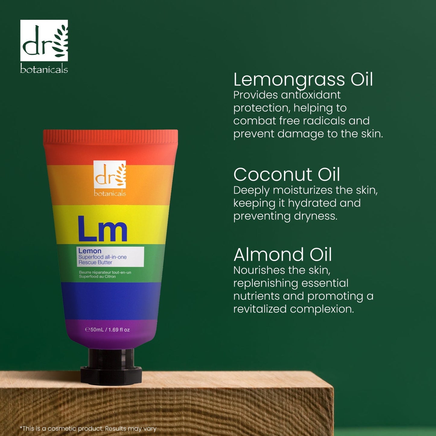 Pride Edition Lemon Superfood All - In - One Rescue Butter 50ml - Popular trends empire
