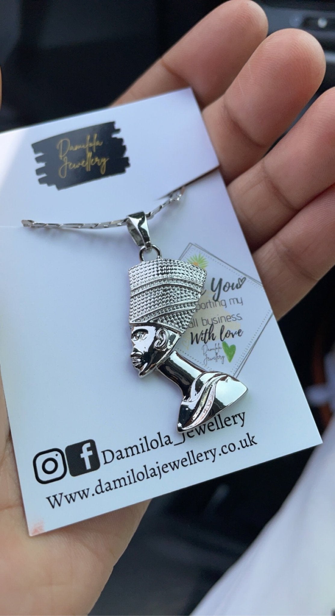 'Queen Nefertiti' - Gold/Silver - Popular trends empire