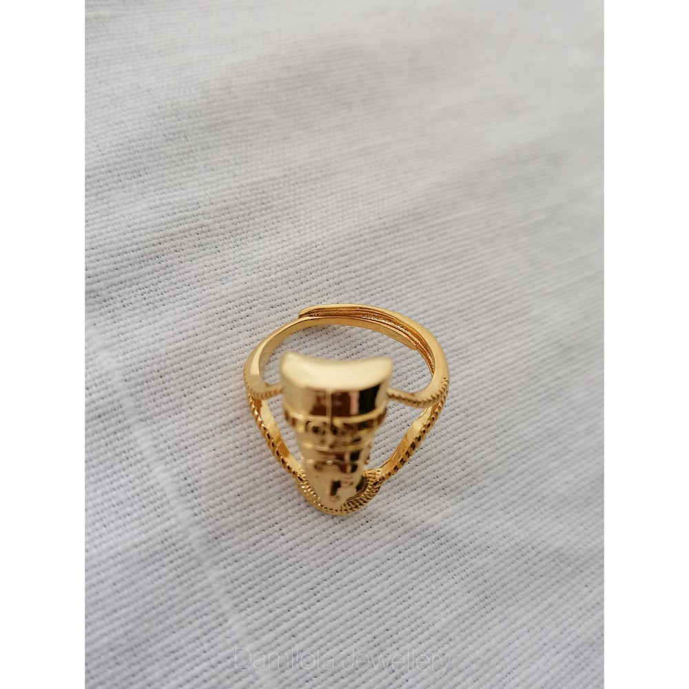 'Queen Nefertiti' - Ring - Silver/Gold - Popular trends empire