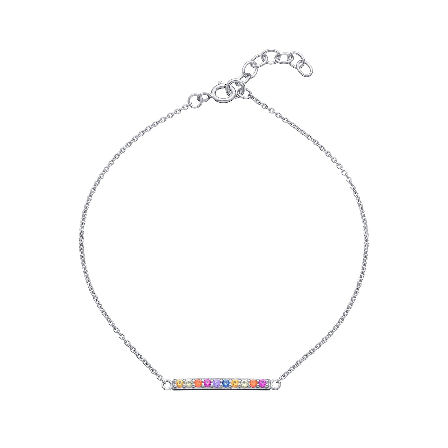 Rainbow Bar Bracelet - Popular trends empire