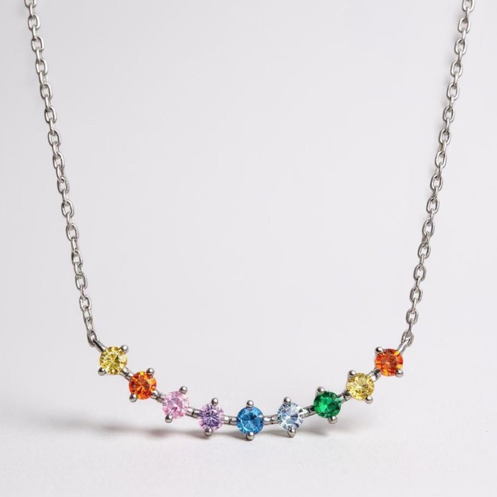 Rainbow Bar Necklace - Popular trends empire