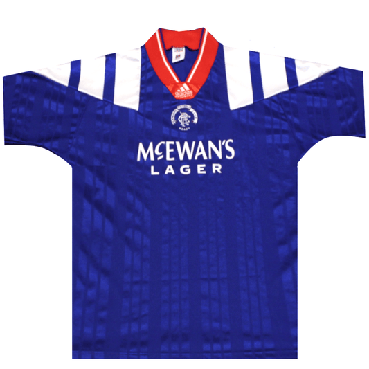 Rangers 1992 - 1994 Home Shirt (Excellent) L - Popular trends empire