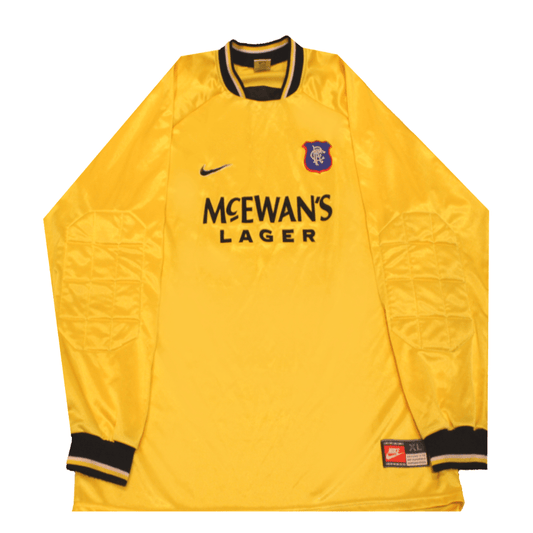 Rangers 1997 - 1998 Goalkeeper Shirt (Excellent) XL - Popular trends empire