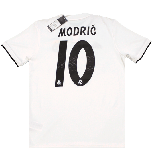 Real Madrid 2018 - 2019 Home Shirt *Luka Modric 10 (BNWT) S - Popular trends empire
