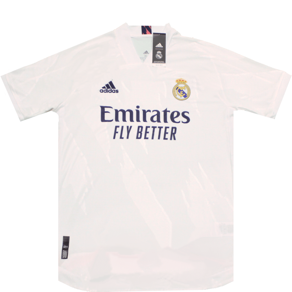 Real Madrid 2020 - 2021 Home Football Shirt (BNWT) L - Popular trends empire