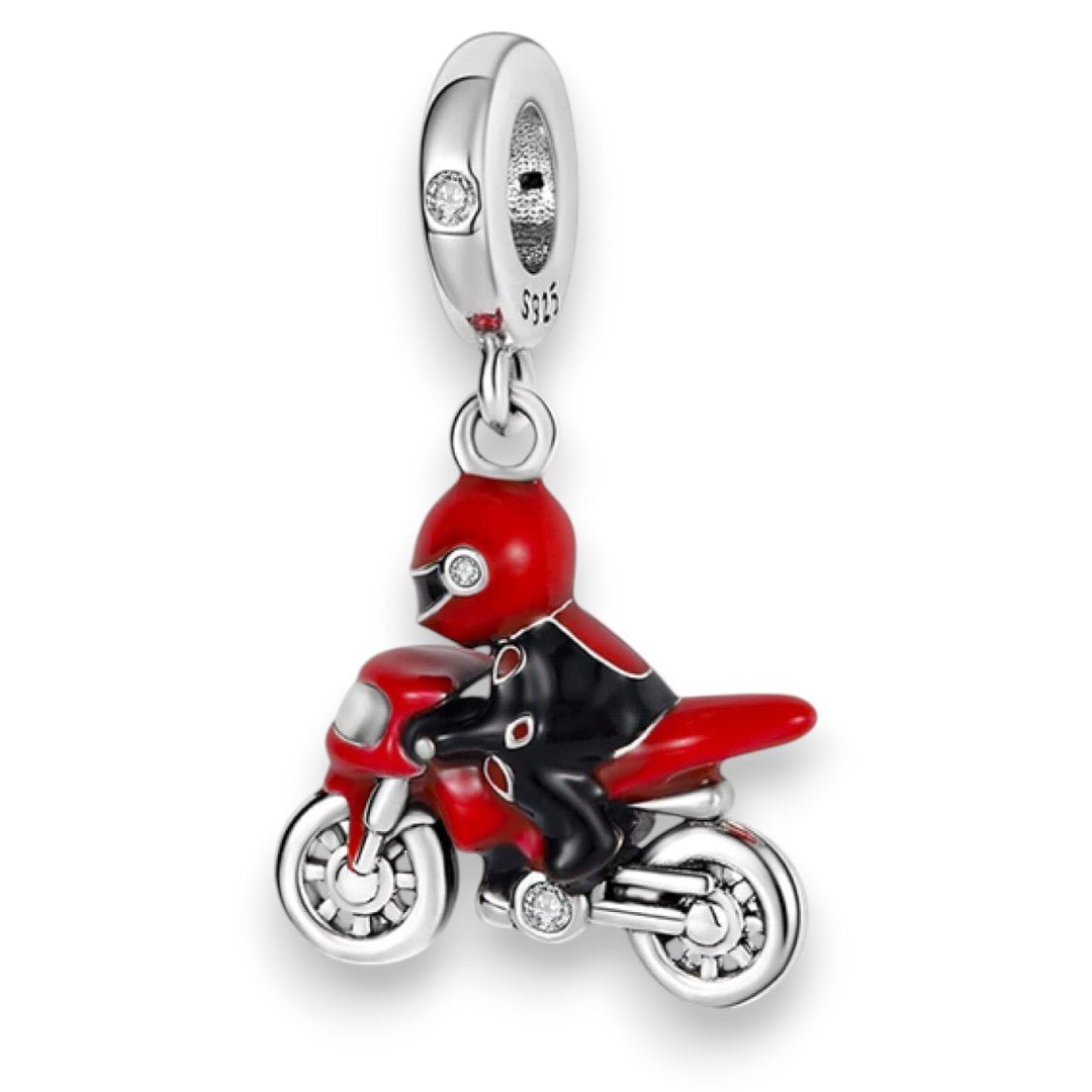 Red Motorbike Charm - Popular trends empire
