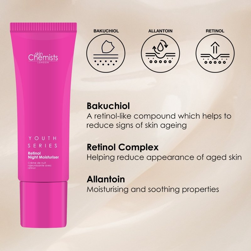 Retinol & Bakuchiol Night Moisturiser 50ml - Popular trends empire