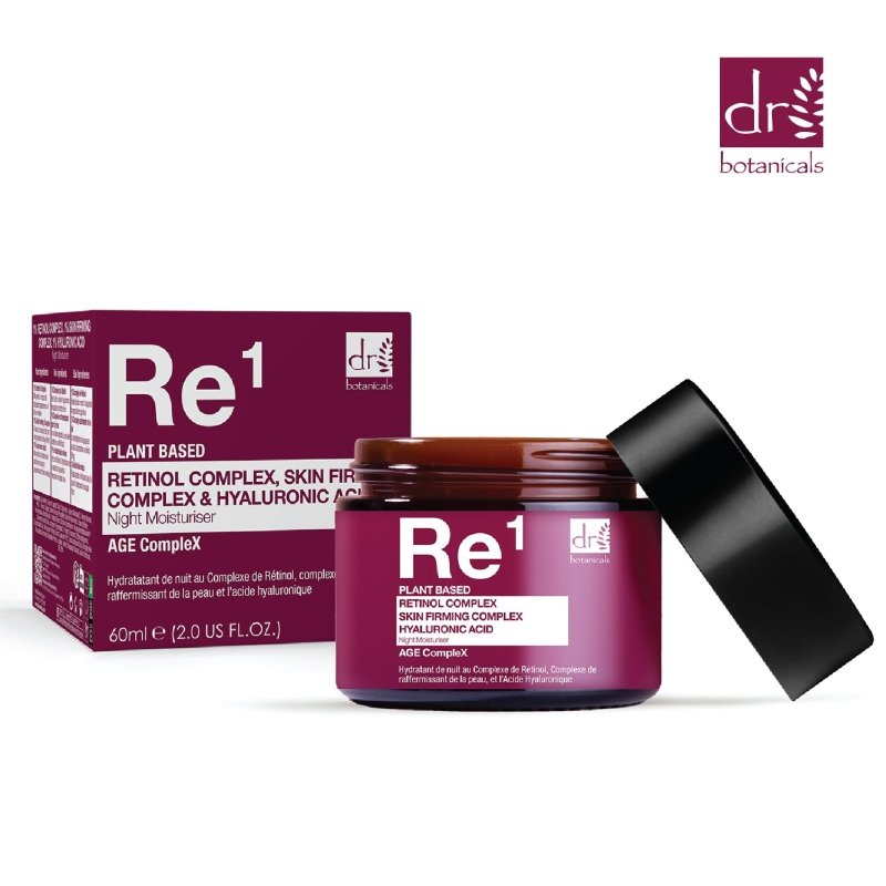 Retinol Complex 1%, Skin Firming Complex 1% & Hyaluronic Acid 1% Night Moisturiser 60ml - Popular trends empire