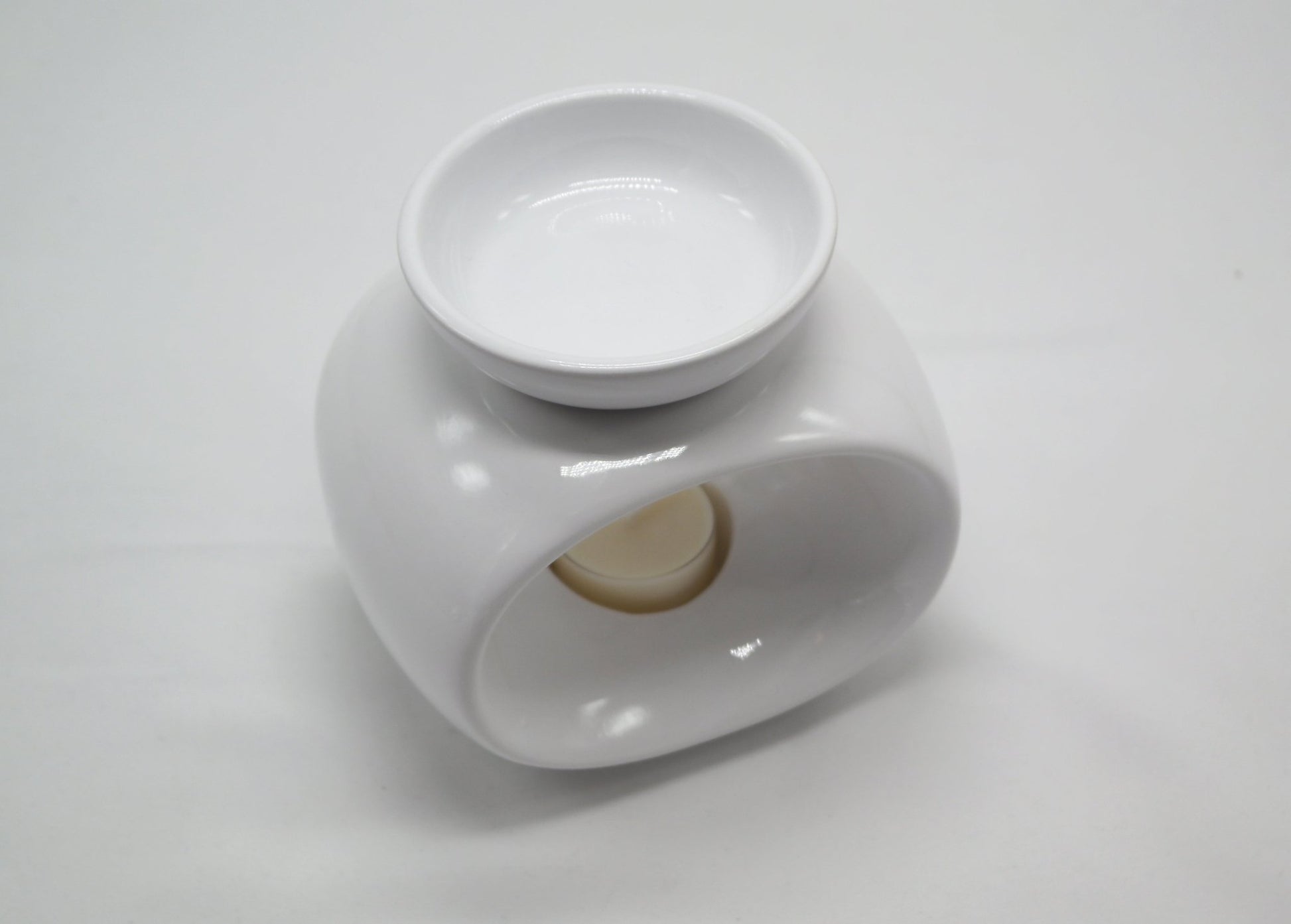 Rome Ceramic Tea Light Wax Burner/Melter - Popular trends empire