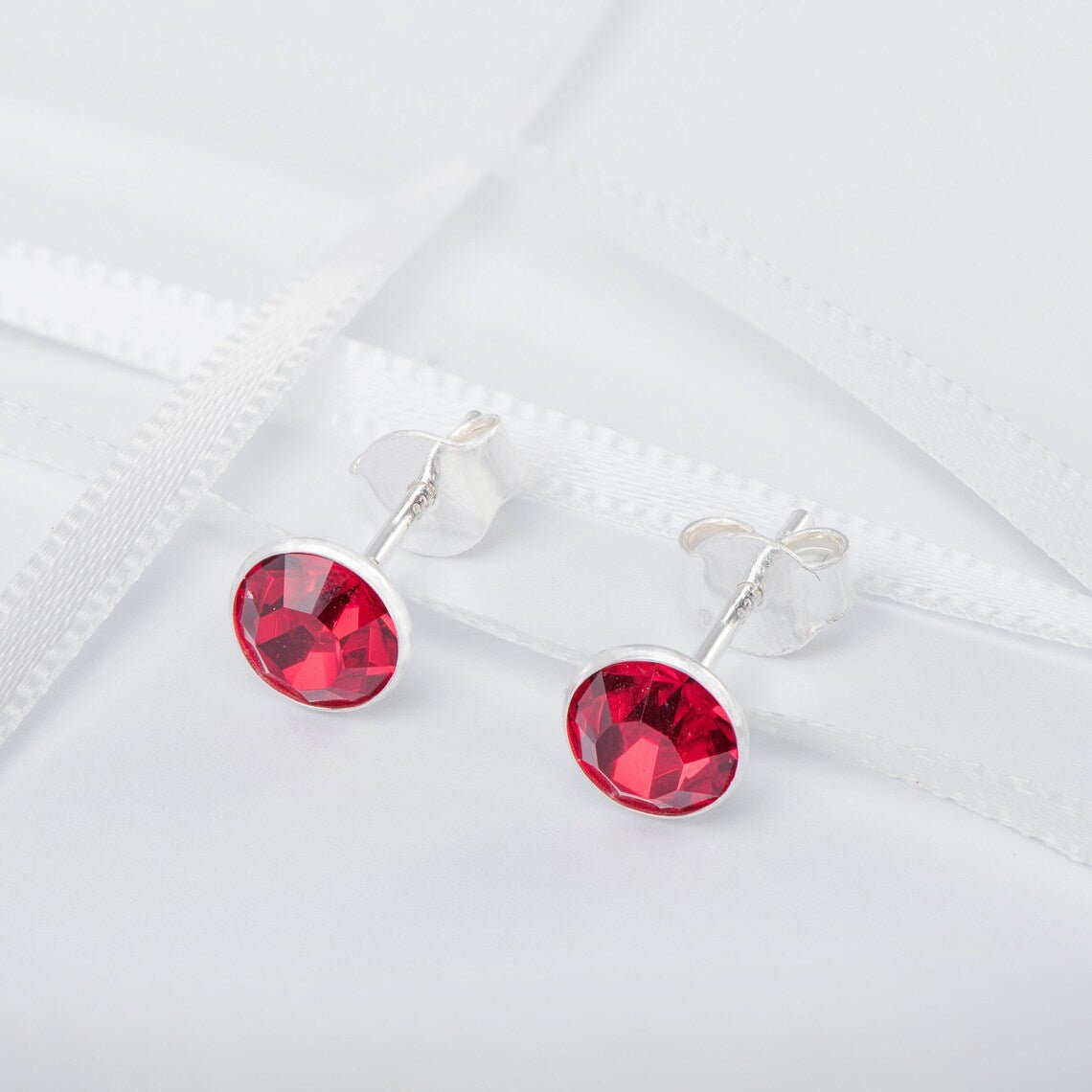 Ruby Stud Earrings - Popular trends empire