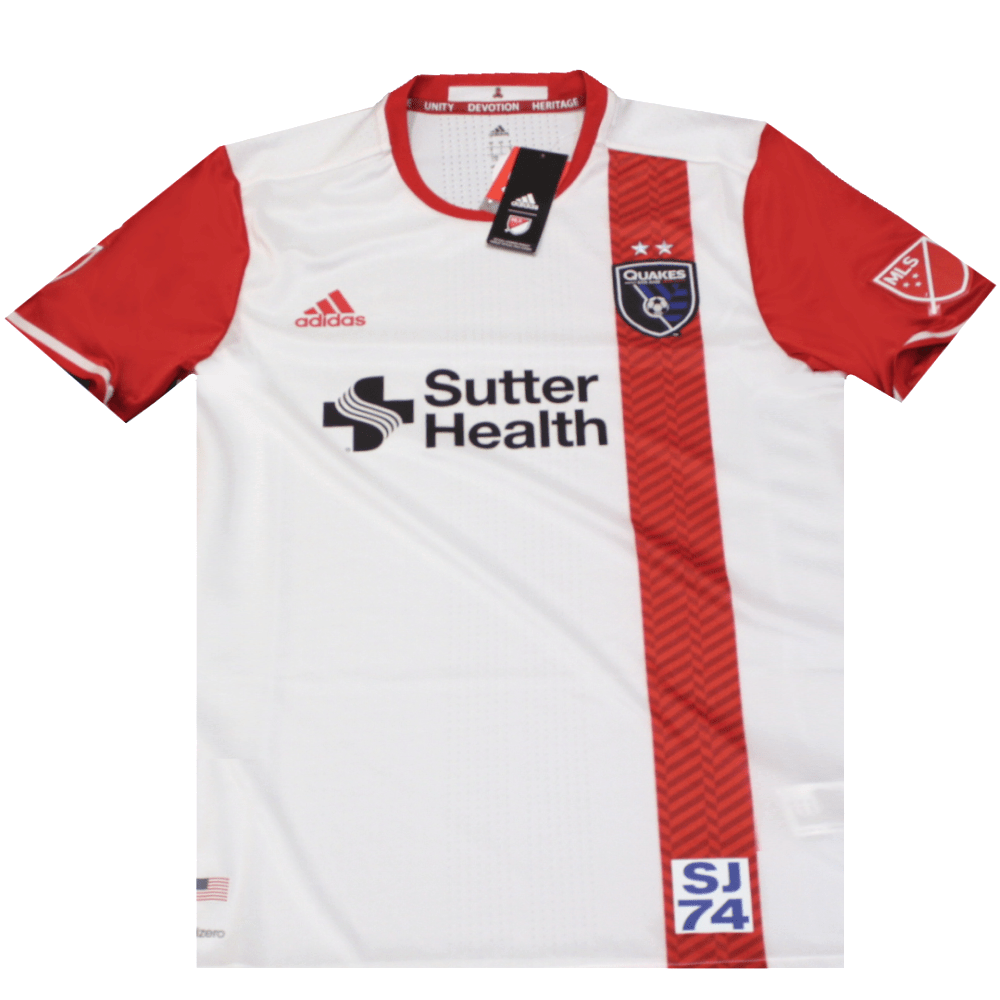San Jose Earthquakes 2016 - 2017 Home Shirt (BNWT) L - Popular trends empire