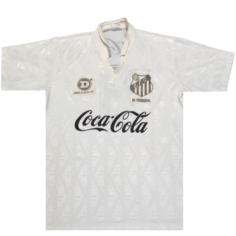 Santos 1993 - 1994 Home Shirt *9 (Excellent) L - Popular trends empire