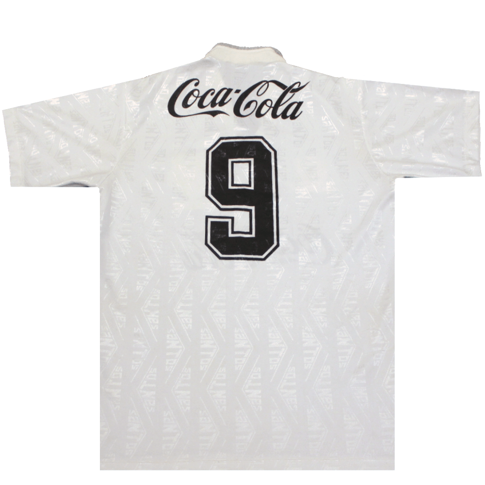 Santos 1993 - 1994 Home Shirt *9 (Excellent) L - Popular trends empire