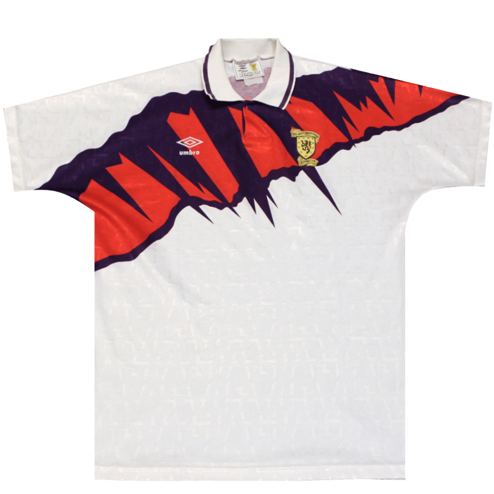 Scotland 1992 - 1994 Away Football Shirt (Excellent) L - Popular trends empire