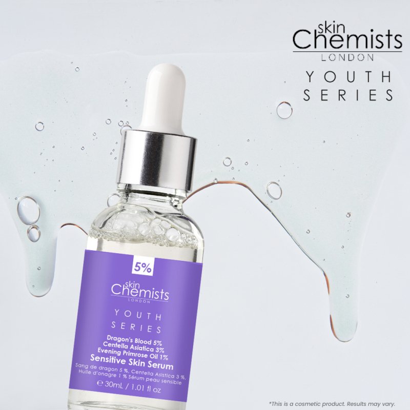 Sensitive Skin Serum Dragon's Blood 5%, Centella Asistica 3%, Evening Primrose Oil 1% 30ml - Popular trends empire