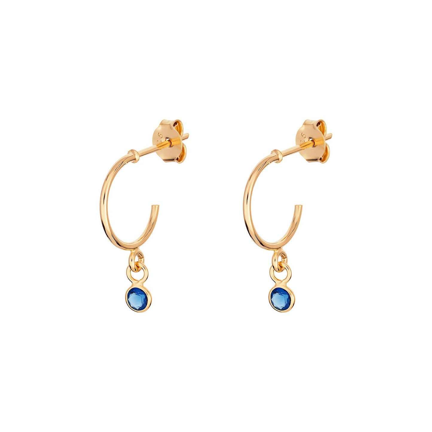 September Birthstone Hoop Earrings - Popular trends empire
