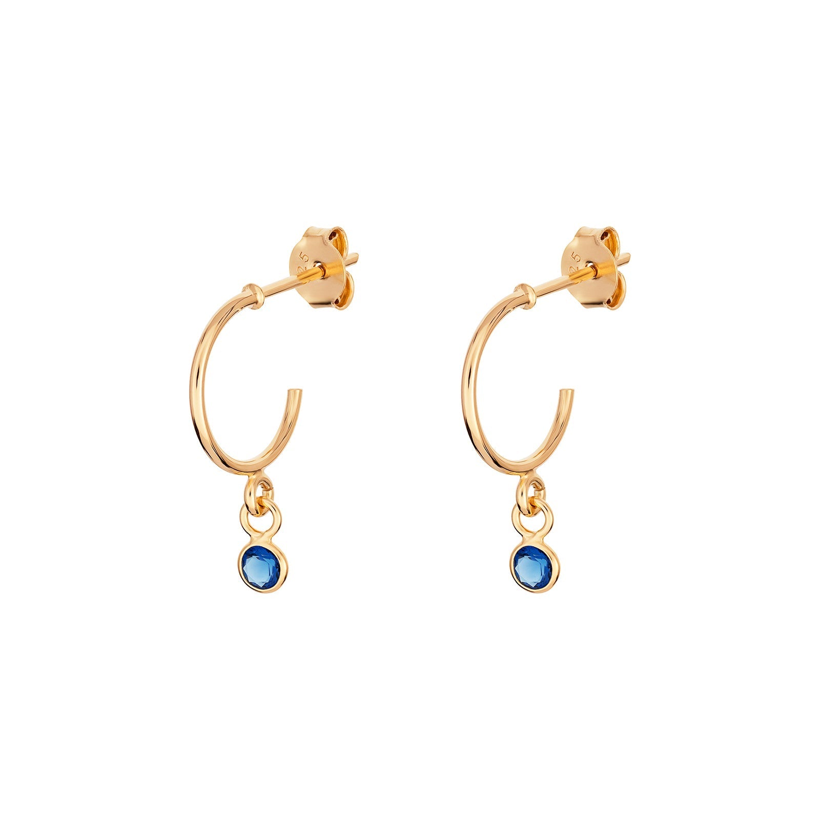 September Birthstone Hoop Earrings - Popular trends empire