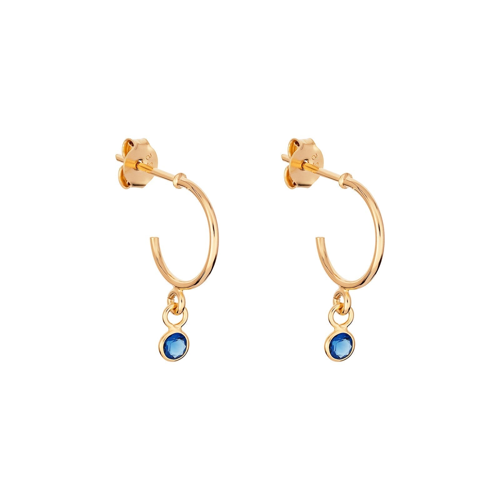 September Birthstone Hoop Earrings - Popular trends empire