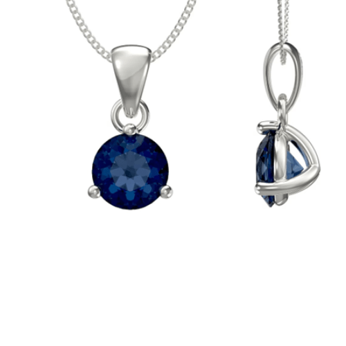 September Birthstone Pendant Necklace - Popular trends empire