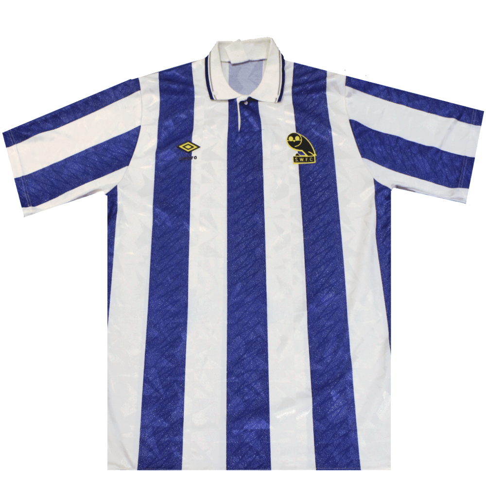 Sheffield Wednesday 1989 - 1990 Home Shirt (Excellent) XXL - Popular trends empire