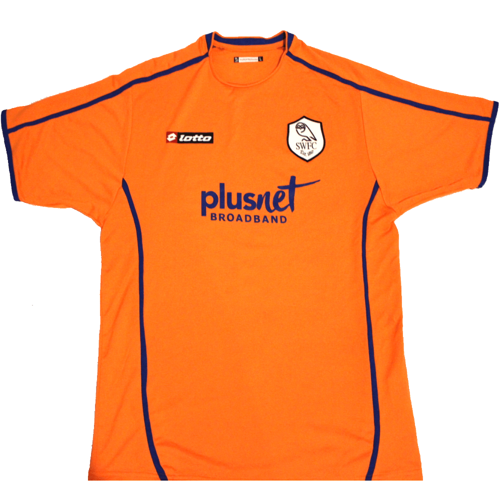 Sheffield Wednesday 2007 - 2008 Away Shirt (Excellent) L - Popular trends empire