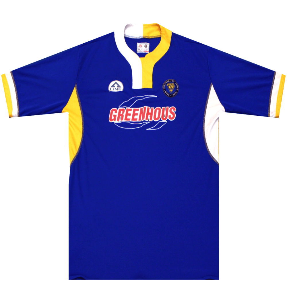 Shrewsbury Town 2007 - 2008 Home Shirt (Excellent) 3XL - Popular trends empire
