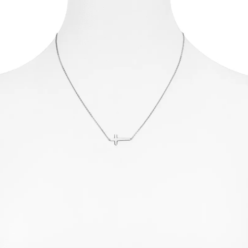Side Cross Necklace - Popular trends empire