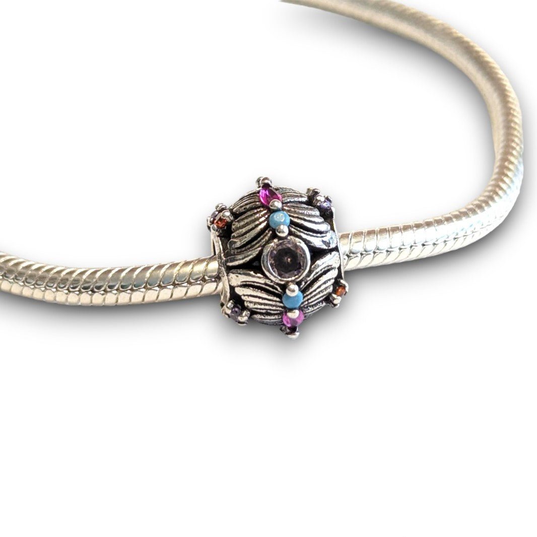 Silver Butterfly Bead Charm - Popular trends empire