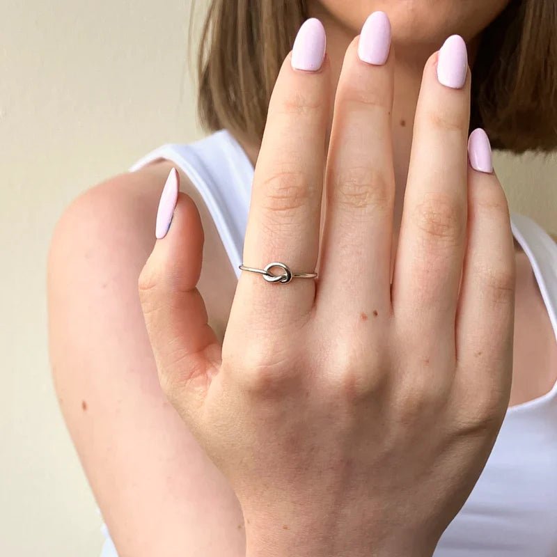 Simple Knot Ring - Popular trends empire