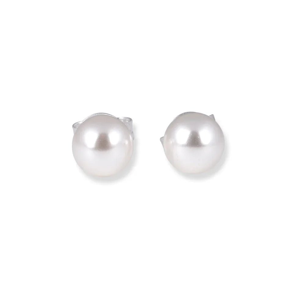 Simple Pearl Stud Earrings - Popular trends empire