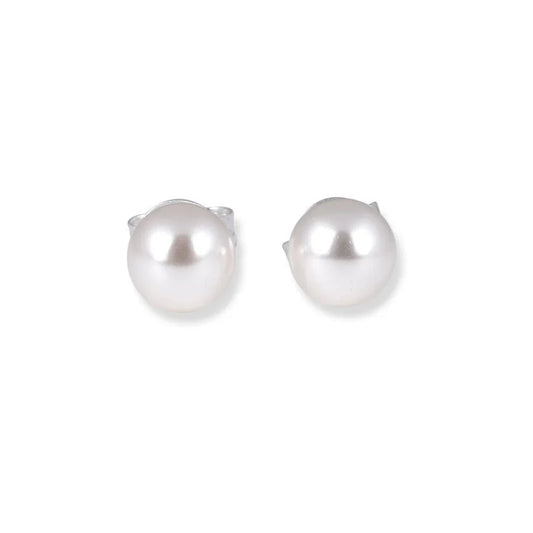 Simple Pearl Stud Earrings - Popular trends empire