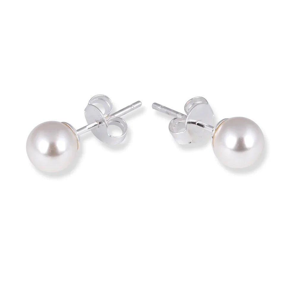 Simple Pearl Stud Earrings - Popular trends empire