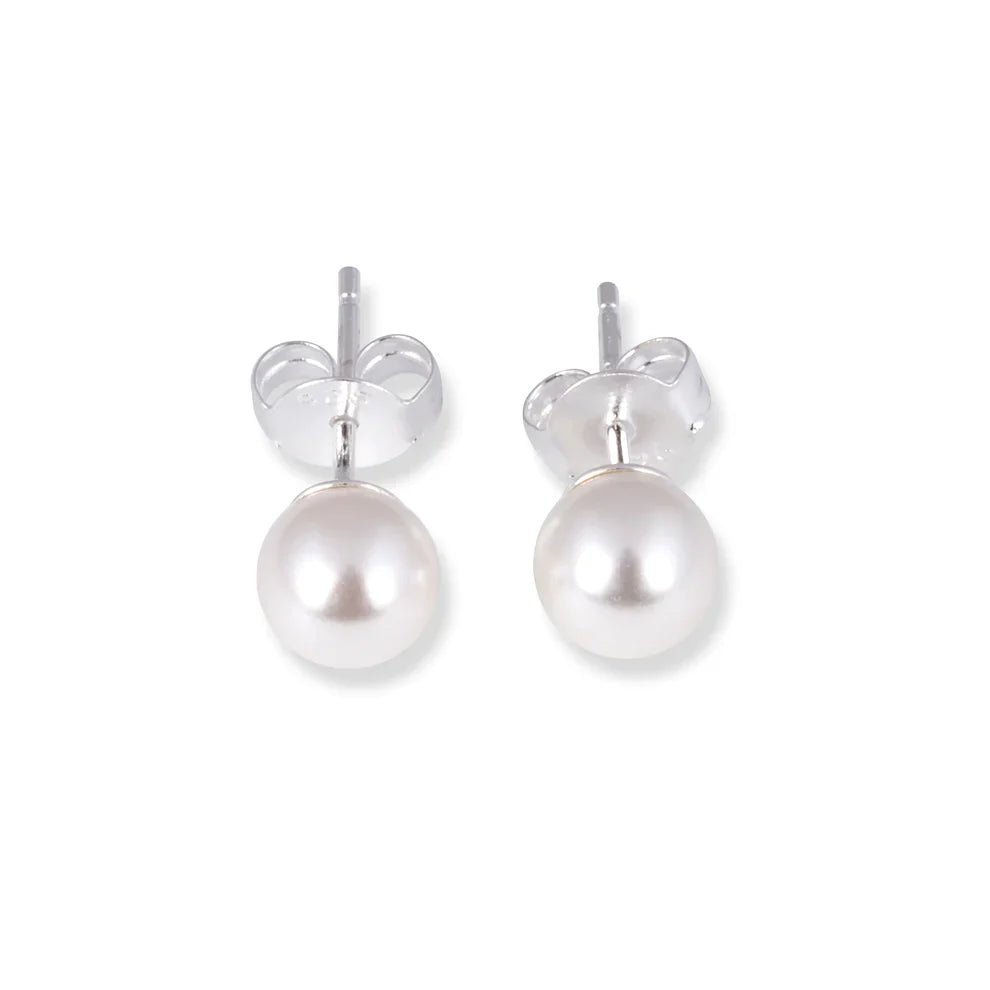 Simple Pearl Stud Earrings - Popular trends empire