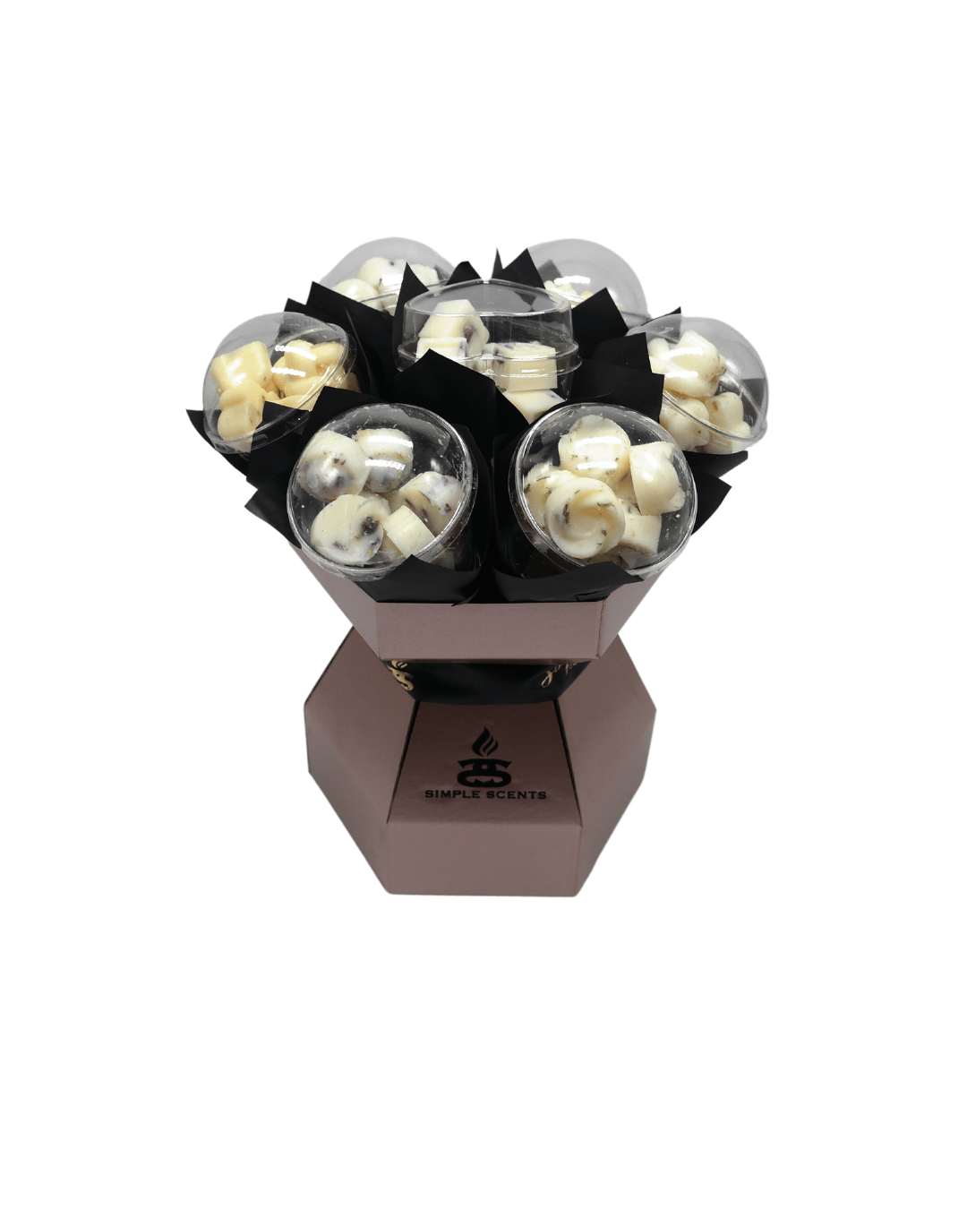 Simple Scents Elegance Wax Melt Flower Bouquet & Wax Melt Burner Gift Set - Popular trends empire
