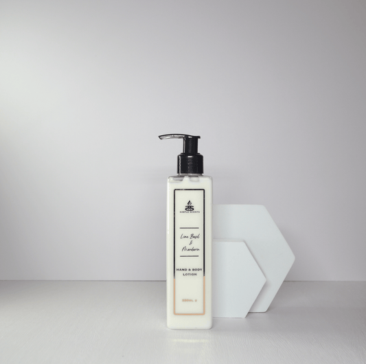 Simple Scents Lime Basil & Mandarin Hand & Body Lotion 250ml - Popular trends empire