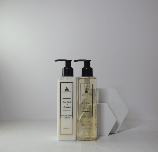 Simple Scents Lime Basil & Mandarin Hand Wash & Lotion Set 250ml - Popular trends empire