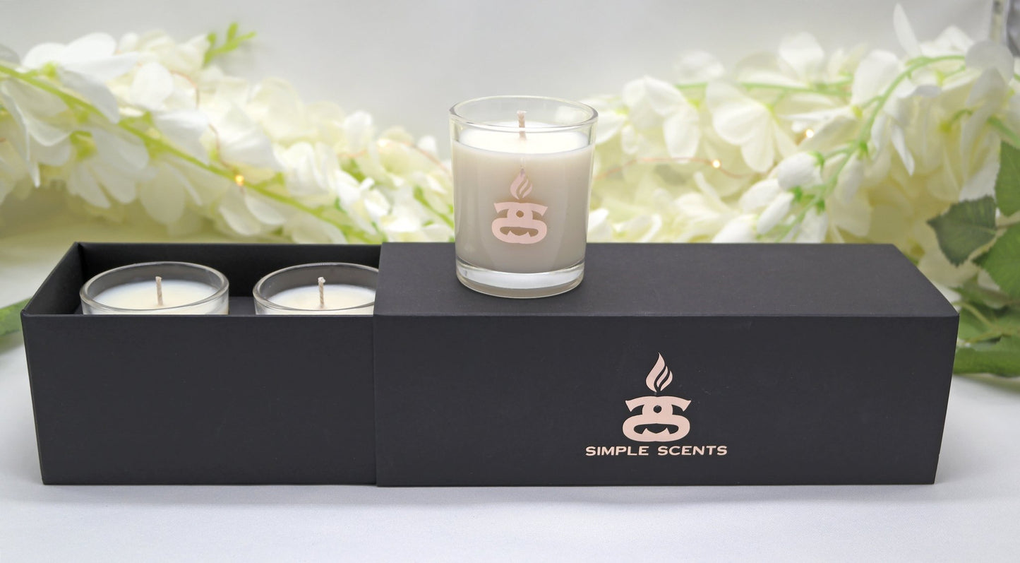 Simple Scents Mini Indulgence Trio Luxury Soy Candles - Popular trends empire