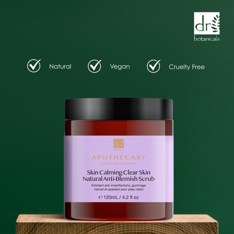 Skin Calming Clear Skin Natural Anti - Blemish Scrub 120ml - Popular trends empire