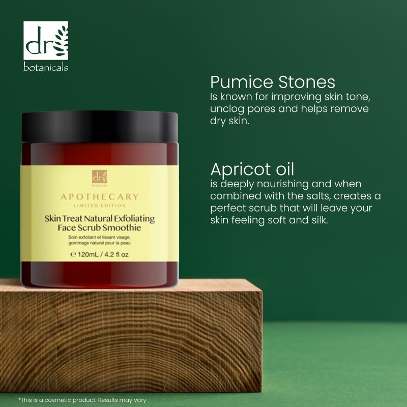 Skin Treat Natural Exfoliating Face Scrub Smoothie 120ml - Popular trends empire