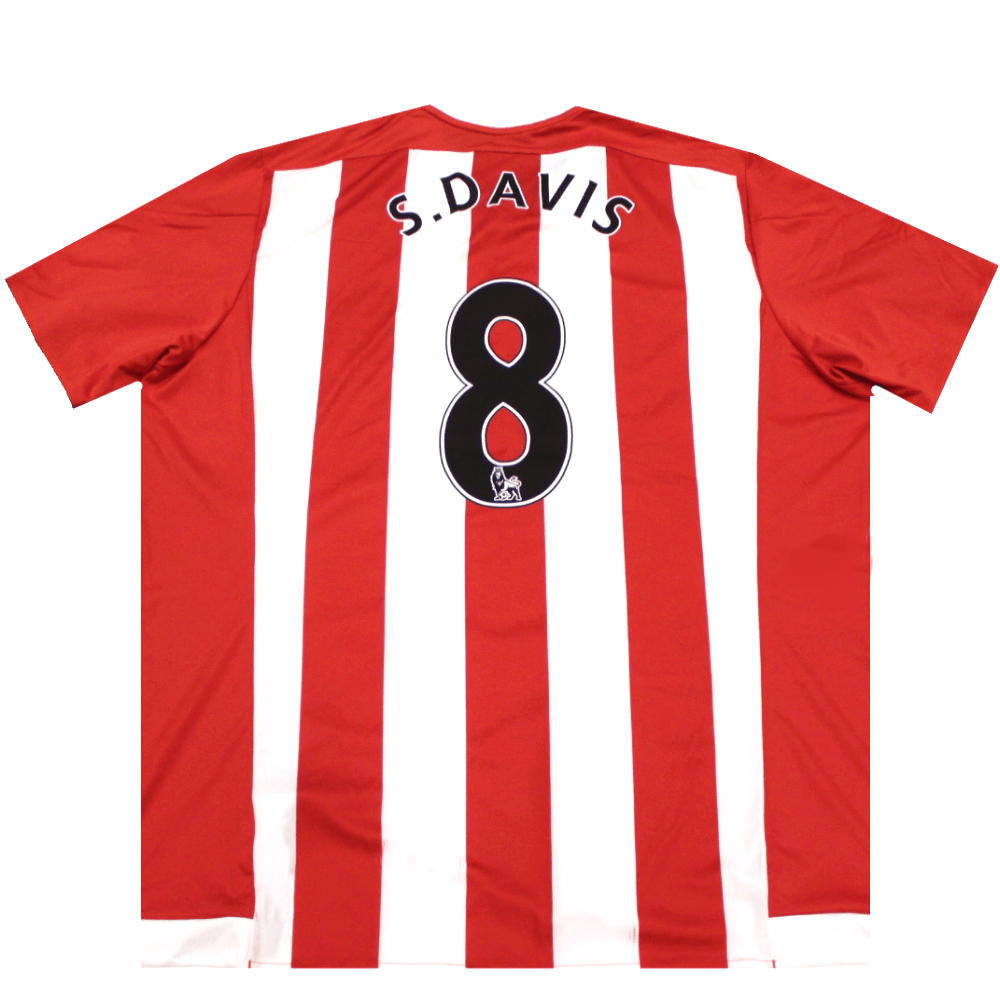Southampton 2015 - 2016 Home Shirt *STEVE DAVIS 8 (Excellent) XXL - Popular trends empire