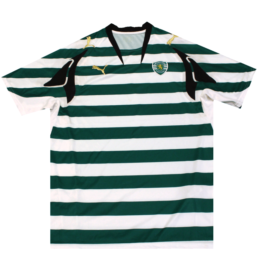 Sporting Lisbon 2007 - 2008 Home Shirt (Excellent) L - Popular trends empire