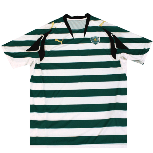 Sporting Lisbon 2007 - 2008 Home Shirt (Excellent) L - Popular trends empire