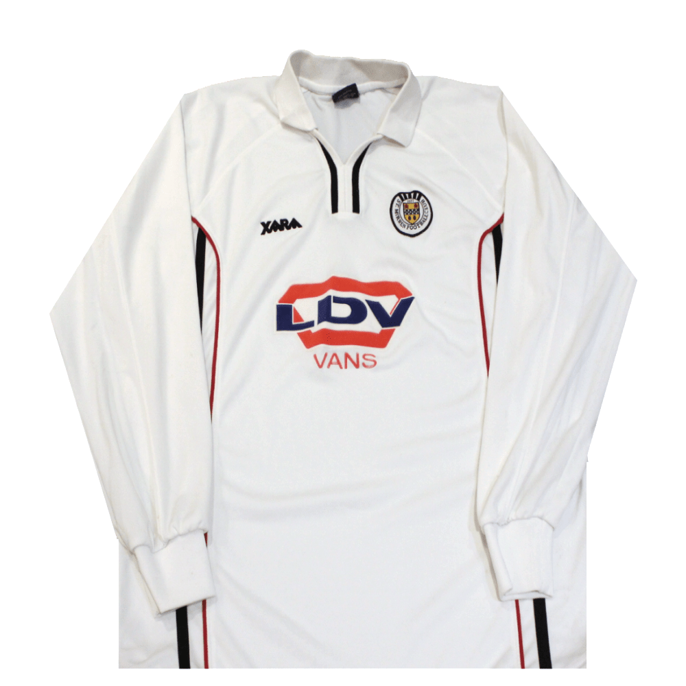 St Mirren 2001 - 2002 Away Shirt L/S (Excellent) XL - Popular trends empire