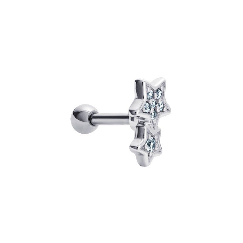 Starry Night Barbell Stud - Popular trends empire
