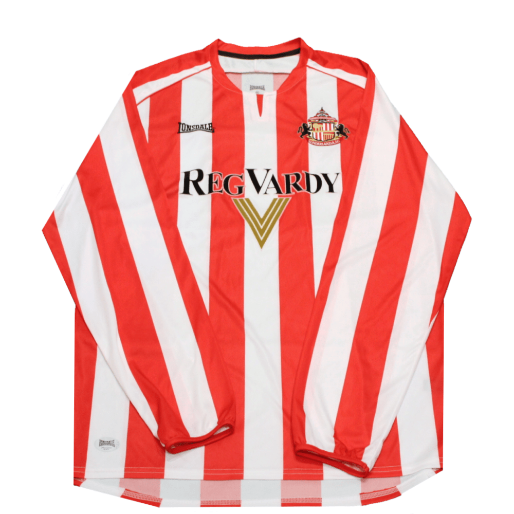 Sunderland 2005 - 2006 Home Shirt L/S (Excellent) XL - Popular trends empire