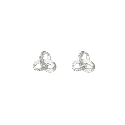 Trinity Knot Stud Earrings - Popular trends empire