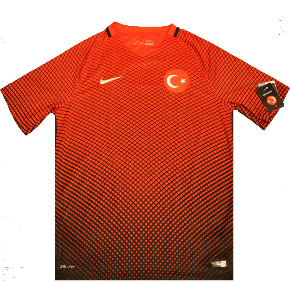 Turkey 2016 - 2017 Home Shirt (BNWT) L - Popular trends empire