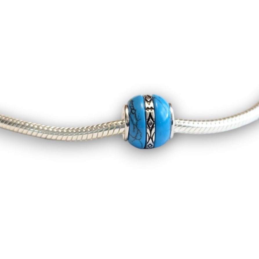 Turquoise Bead Charm - Popular trends empire