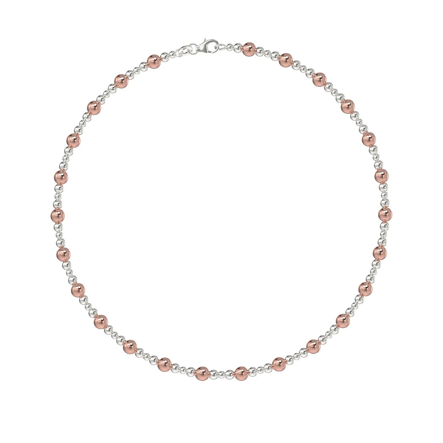 Two Tone Beaded Necklace - Popular trends empire